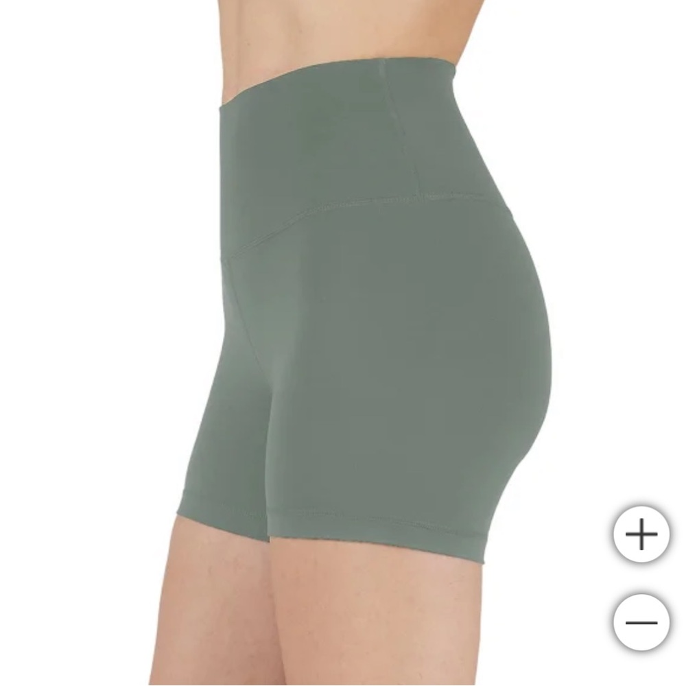 Reflex Women's High Rise Compression shorts - Green